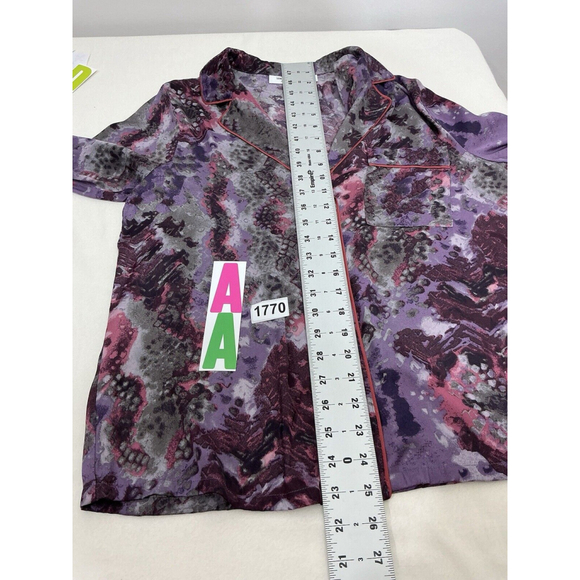 Womans Van Winkle & Co Two Piece Pajama-lounge Wear Set Small Multi Color - Picture 10 of 11